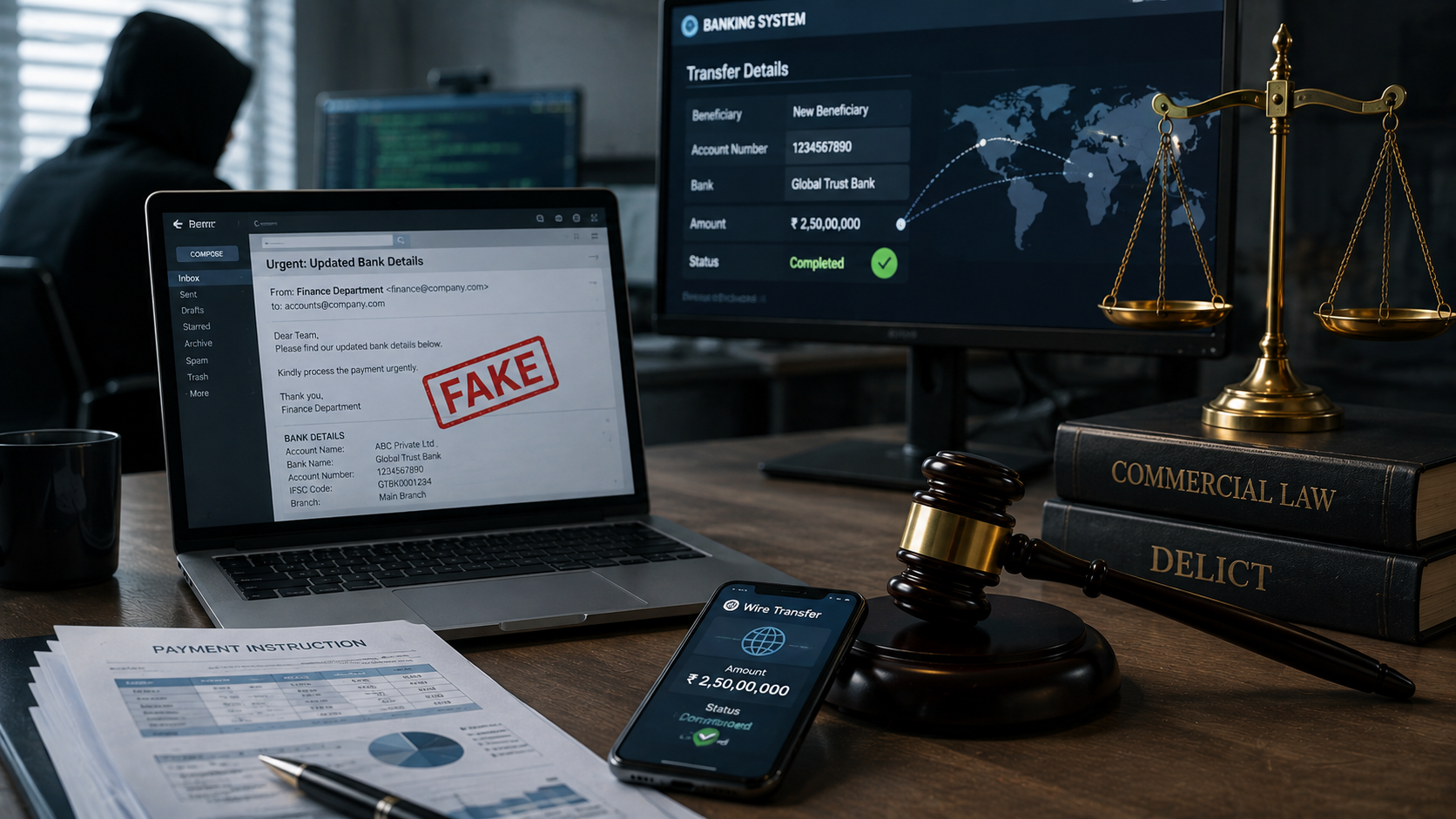 Entity Email Compromise: Allocating Loss for Fraudulent Bank Transfer under Commercial Law and Delictual law